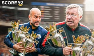 瓜迪奥拉紧追弗格森！欧洲五大联赛主帅冠军榜最新排名揭晓